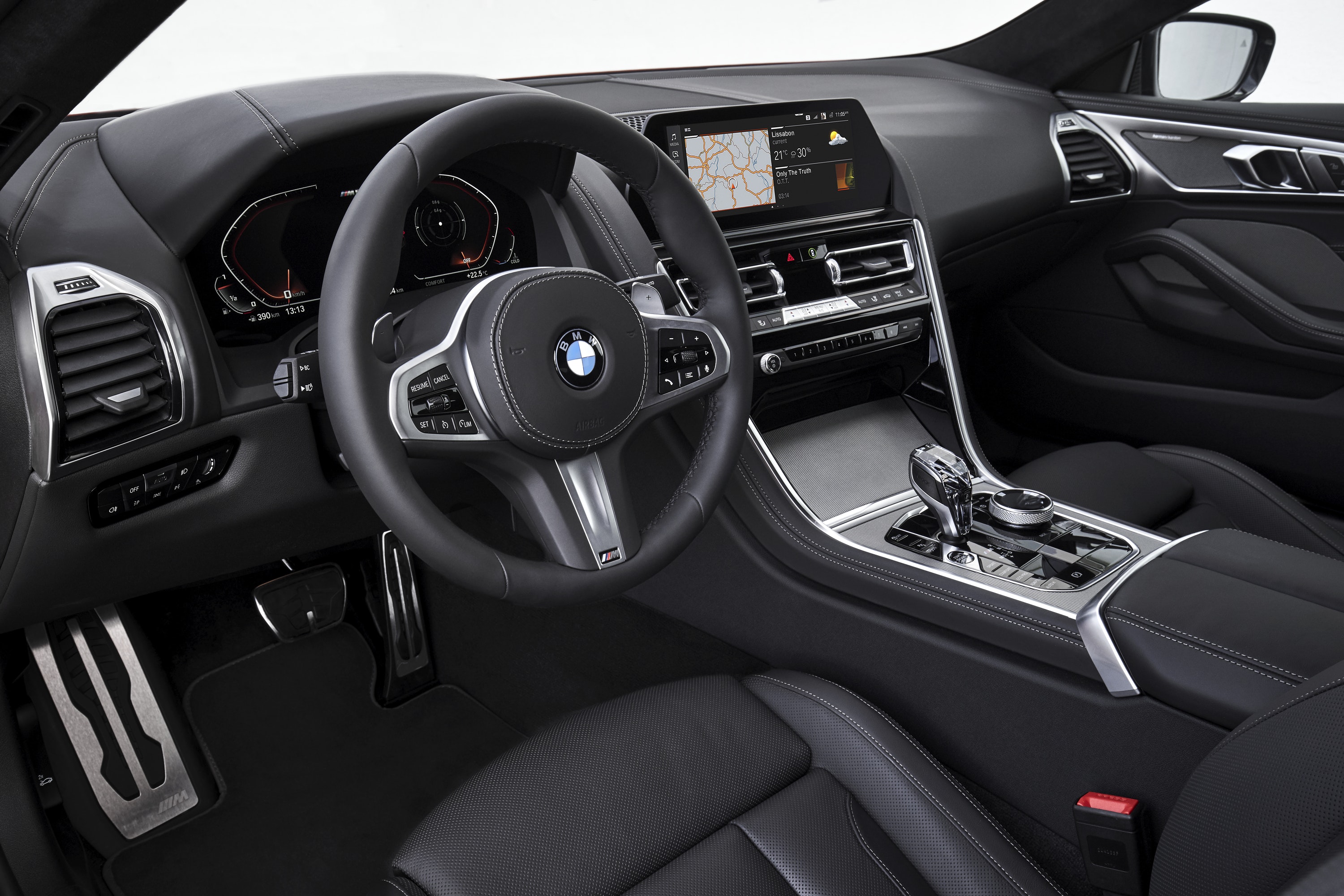 Interior of BMW 8 Series
